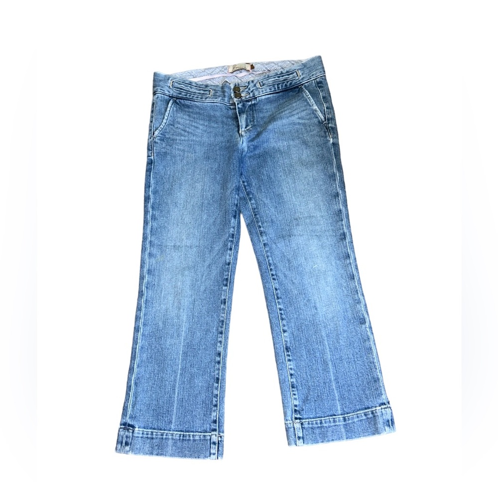 PAIGE Denim Malibu Beach 27 cropped denim jeans